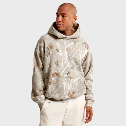 White Camo Abercrombie Essential Popover Hoodie (Recreated Edition)