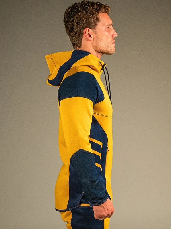 Wolverine Yellow Zip-Up Hoodie (Recreated Edition)