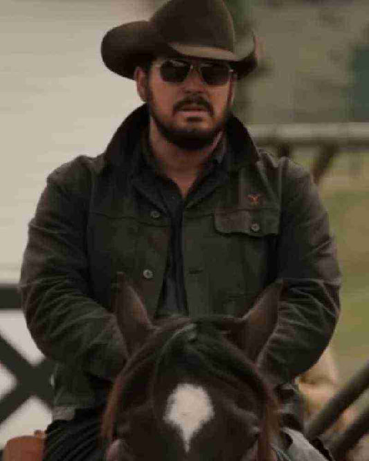 Yellowstone Season 5 Cole Hauser Black Jacket