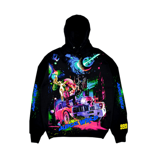 Vlone x Juice WRLD Fighting Demons White Hoodie (Recreated Edition)