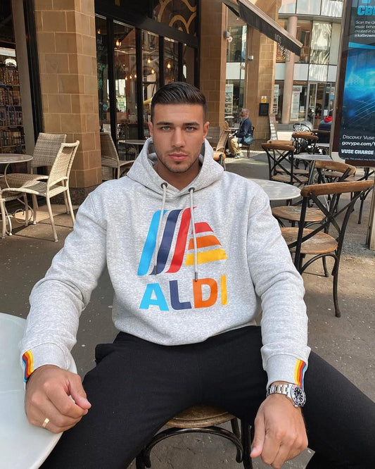 Tommy Fury Aldi Grey Hoodie (Recreated Edition)