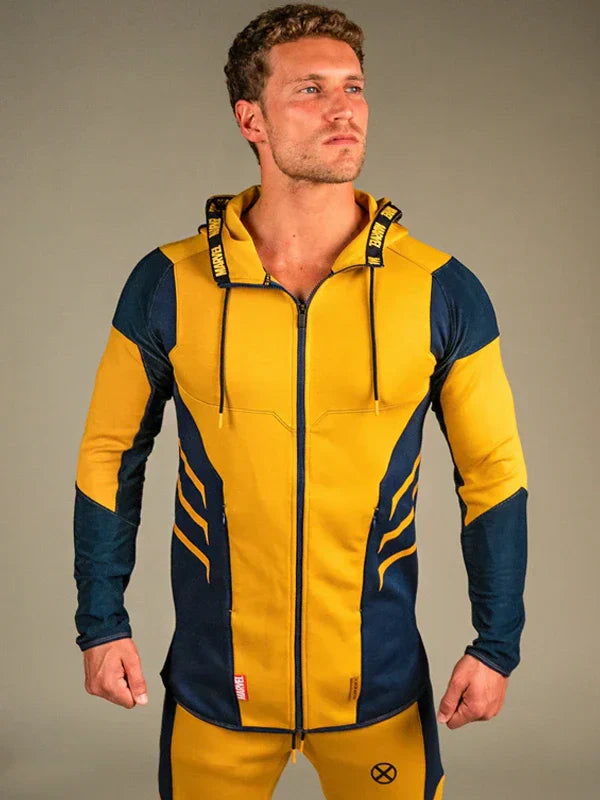 Wolverine Yellow Zip-Up Hoodie (Recreated Edition)