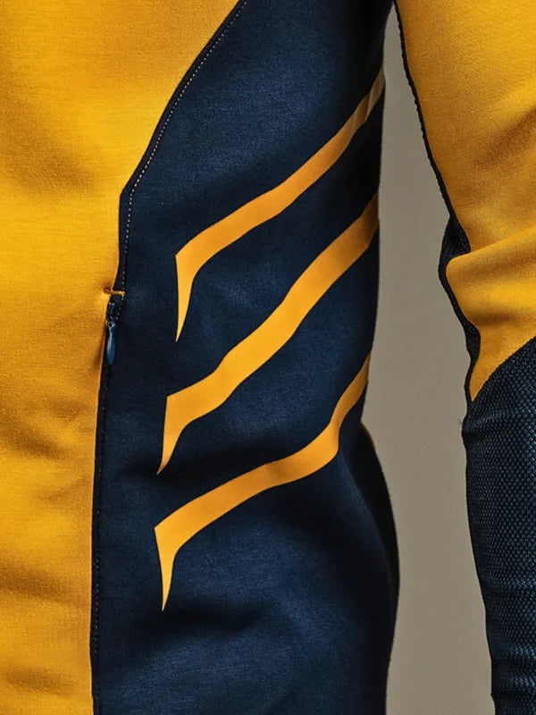 Wolverine Yellow Zip-Up Hoodie (Recreated Edition)