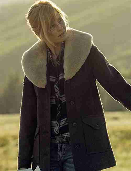 Yellowstone Kelly Reilly Wool Coat