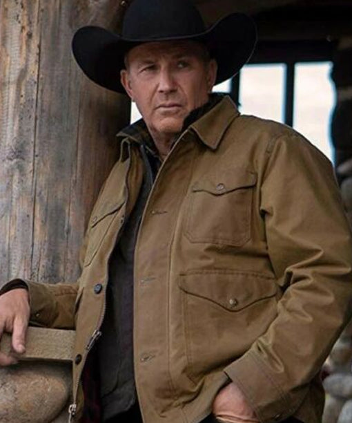 Yellowstone Season 2 John Dutton Brown Jacket