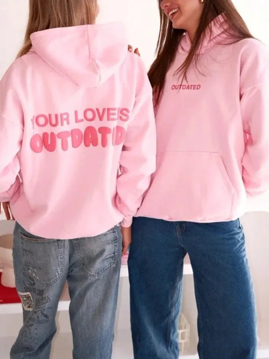 Your Love Is Outdated Oversized Hoodie (Recreated Edition)