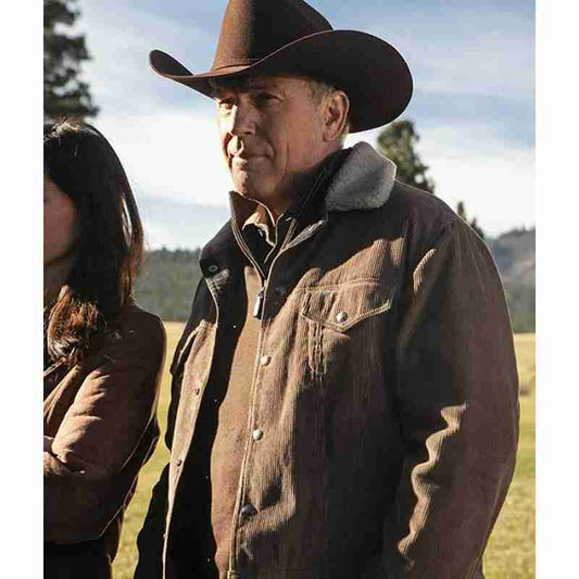 Yellowstone John Dutton Corduroy Jacket