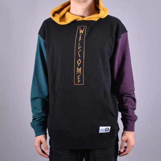 Welcome Quadrant Black Pullover Hoodie (Recreated Edition)