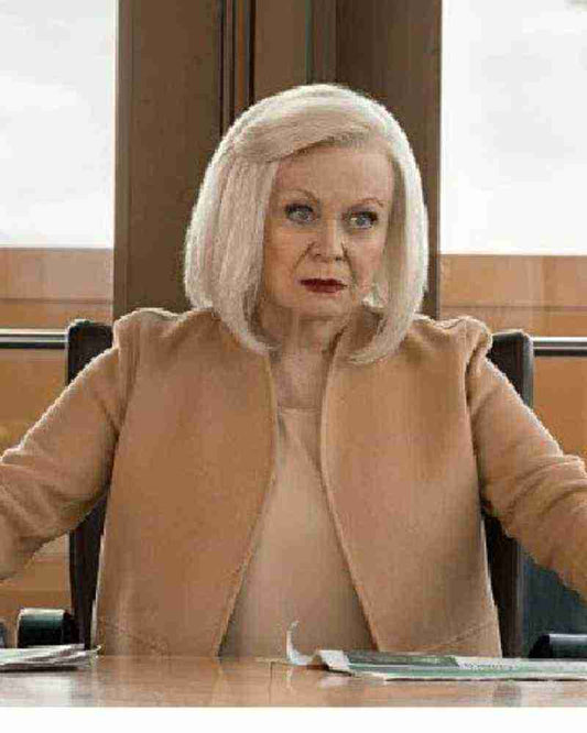 Yellowstone Season 5 Jacki Weaver Beige Coat